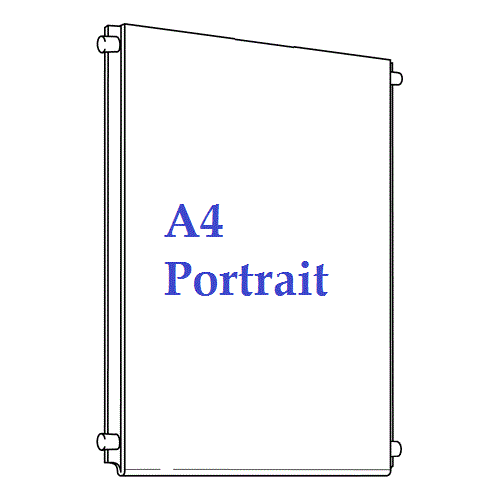 A4 Acrylic Poster Holders